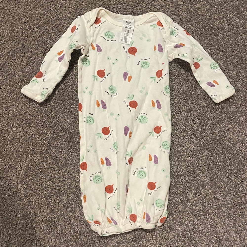 Gerber Vegetable Cinched Gown